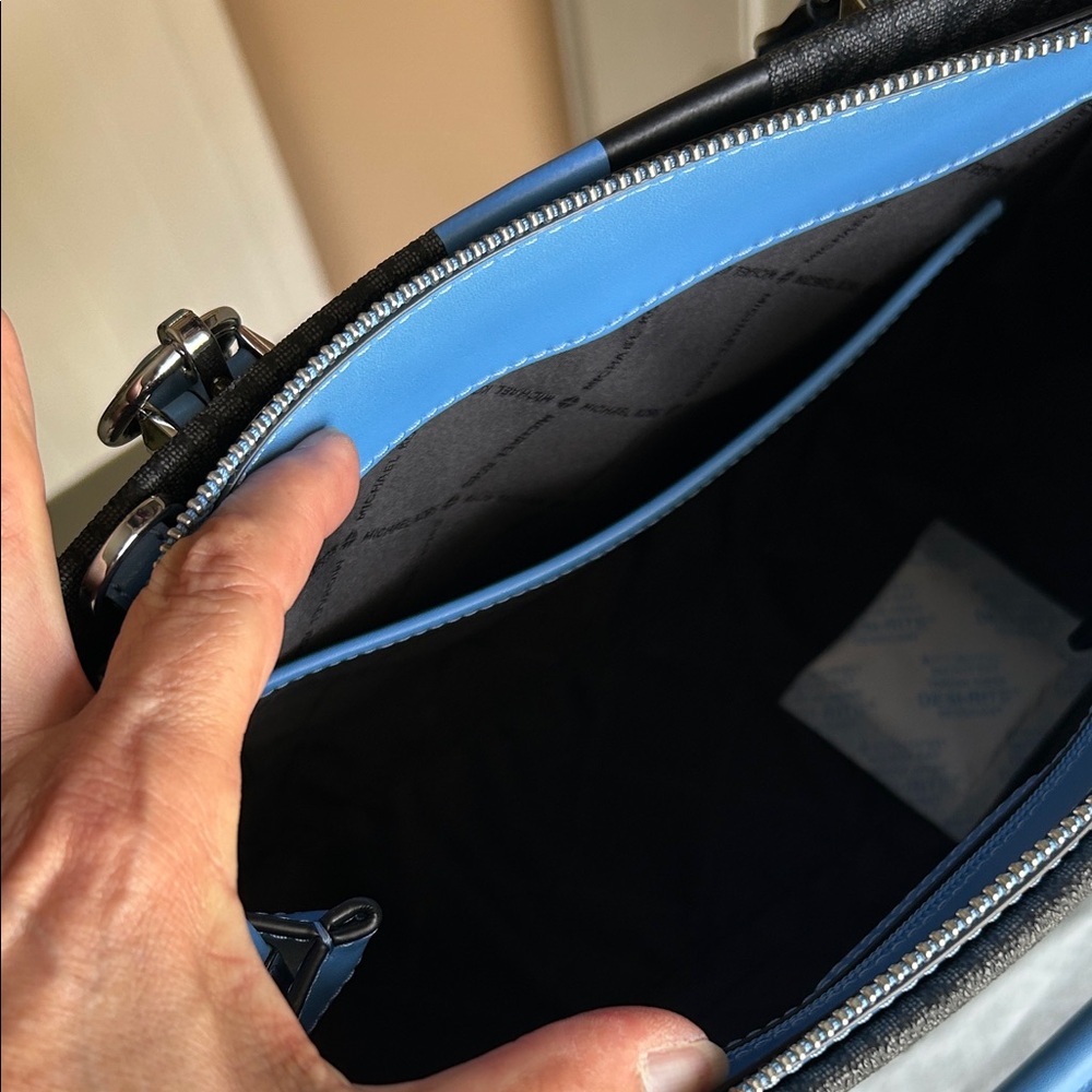 Michael KORS MARILYN medium leather satchel - Picture 7 of 12